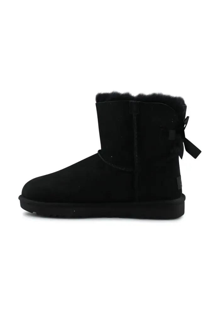 Ugg W Mini Bailey Bow 2 Noir 1016501blk 2/5