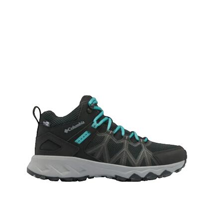 Calzado de senderismo Columbia Peakfreak II Mid Outdry Mujer Negro Teal