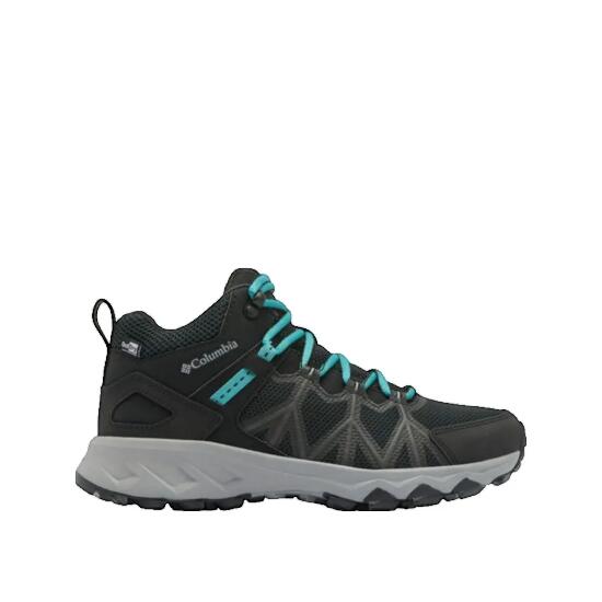 Calzado de senderismo Columbia Peakfreak II Mid Outdry Mujer Negro Teal