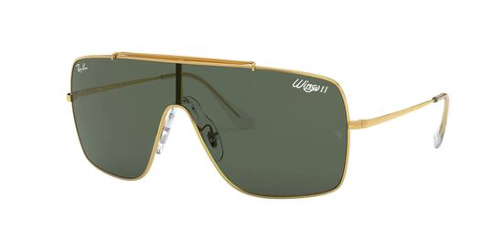Lunettes de soleil Ray-Ban RB3697 Homme Or