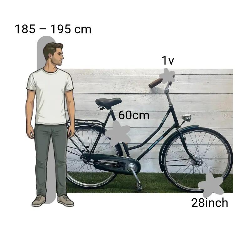 Bicicletta usata Batavus Torino 2/4