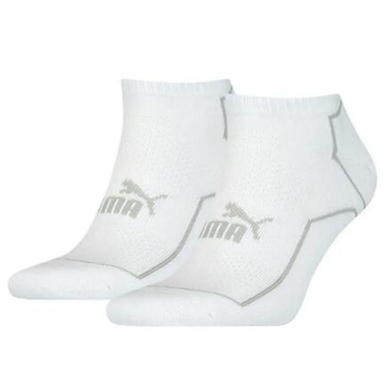 Baskets PUMA blanches, chaussettes de sport pour hommes
