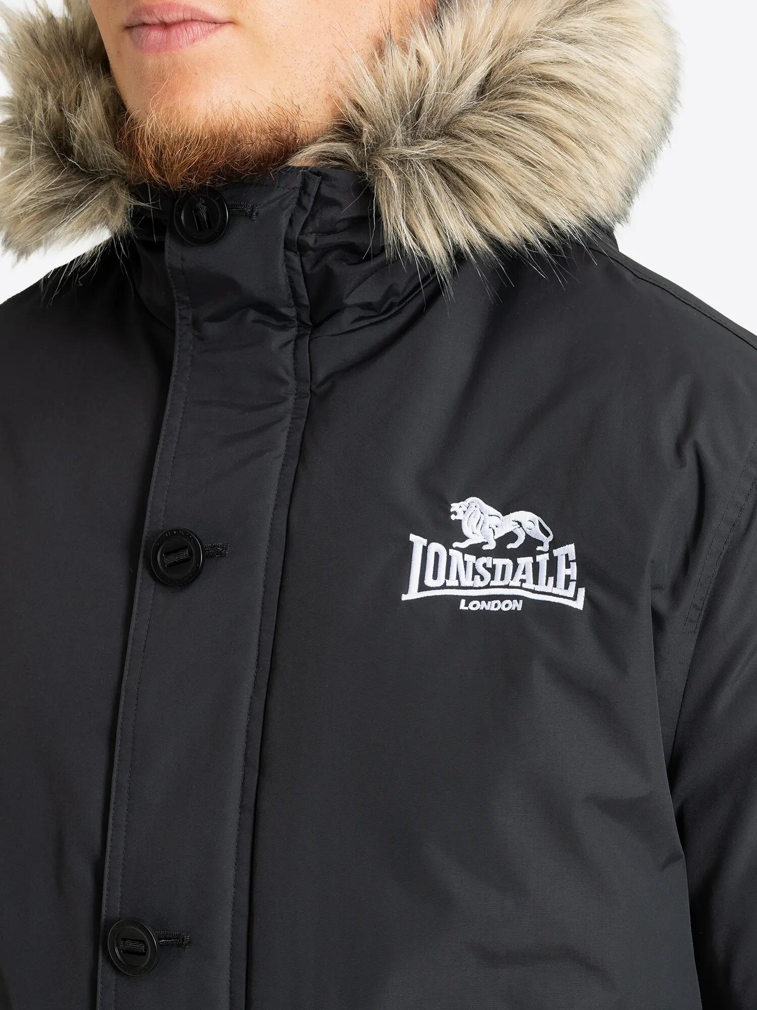 LONSDALE Herren Winterjacke mit Kapuze normale Passform FARRINGDON 6/6