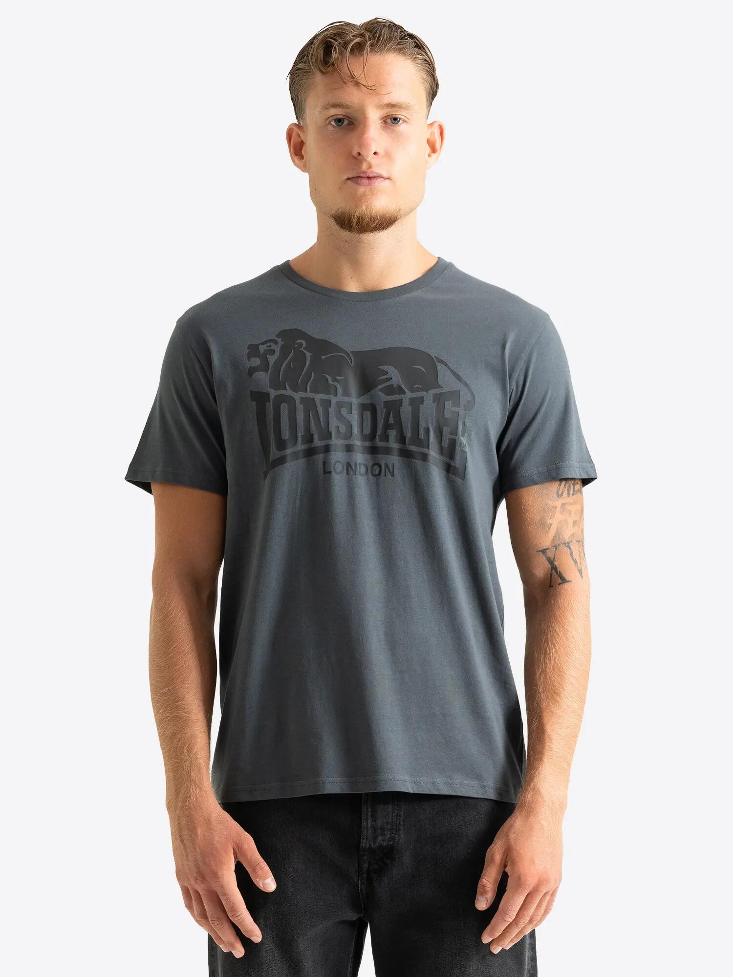 LONSDALE Herren T-Shirt normale Passform Dreierpack CAMBERWELL 7/8