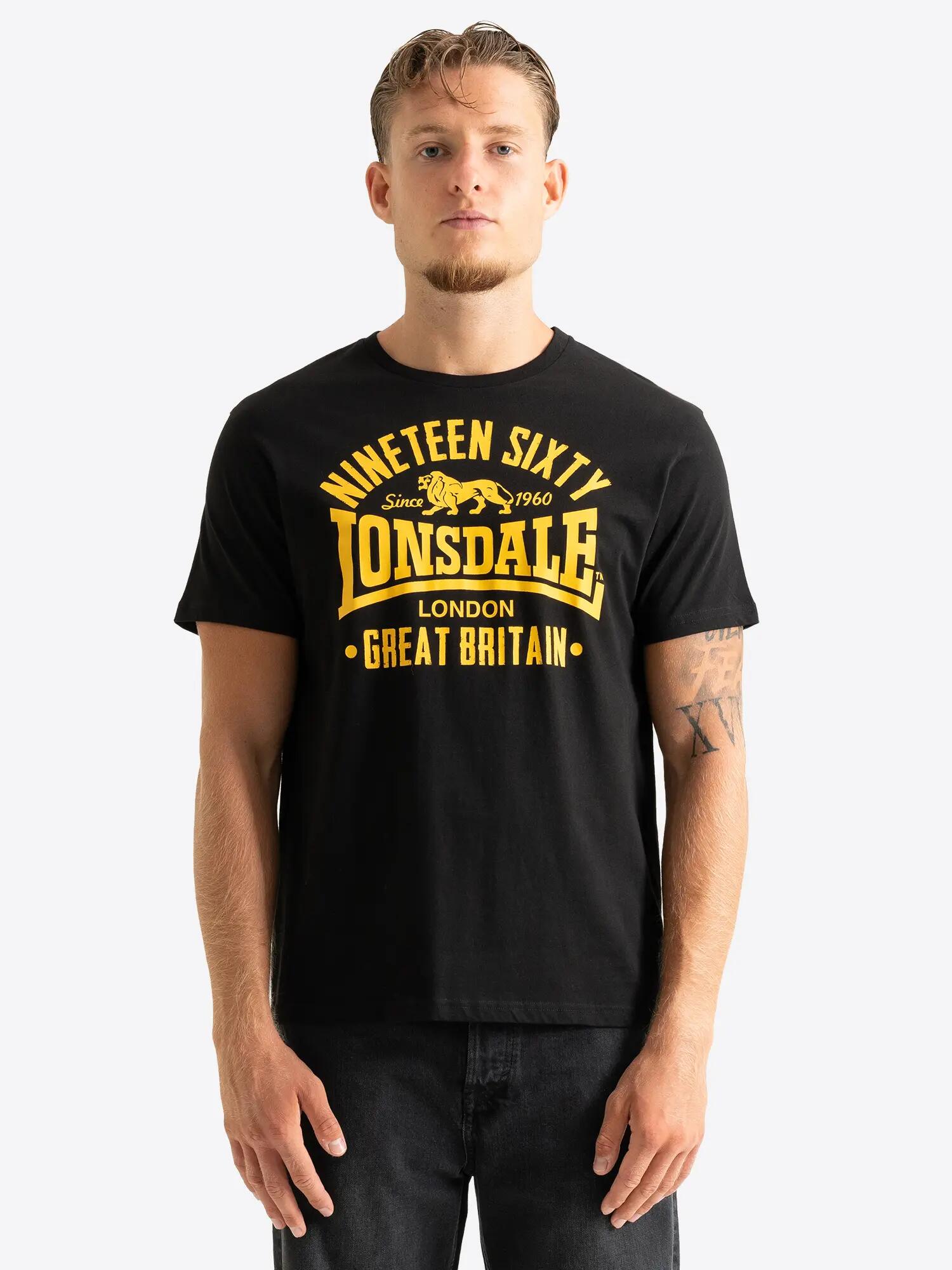 LONSDALE Herren T-Shirt normale Passform Dreierpack CAMBERWELL 6/8