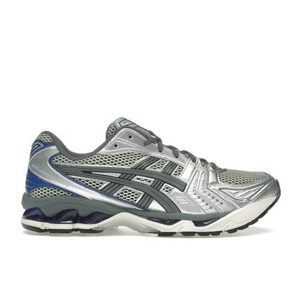 ASICS Gel-Kayano 14 Soft Yellow Asics Blue