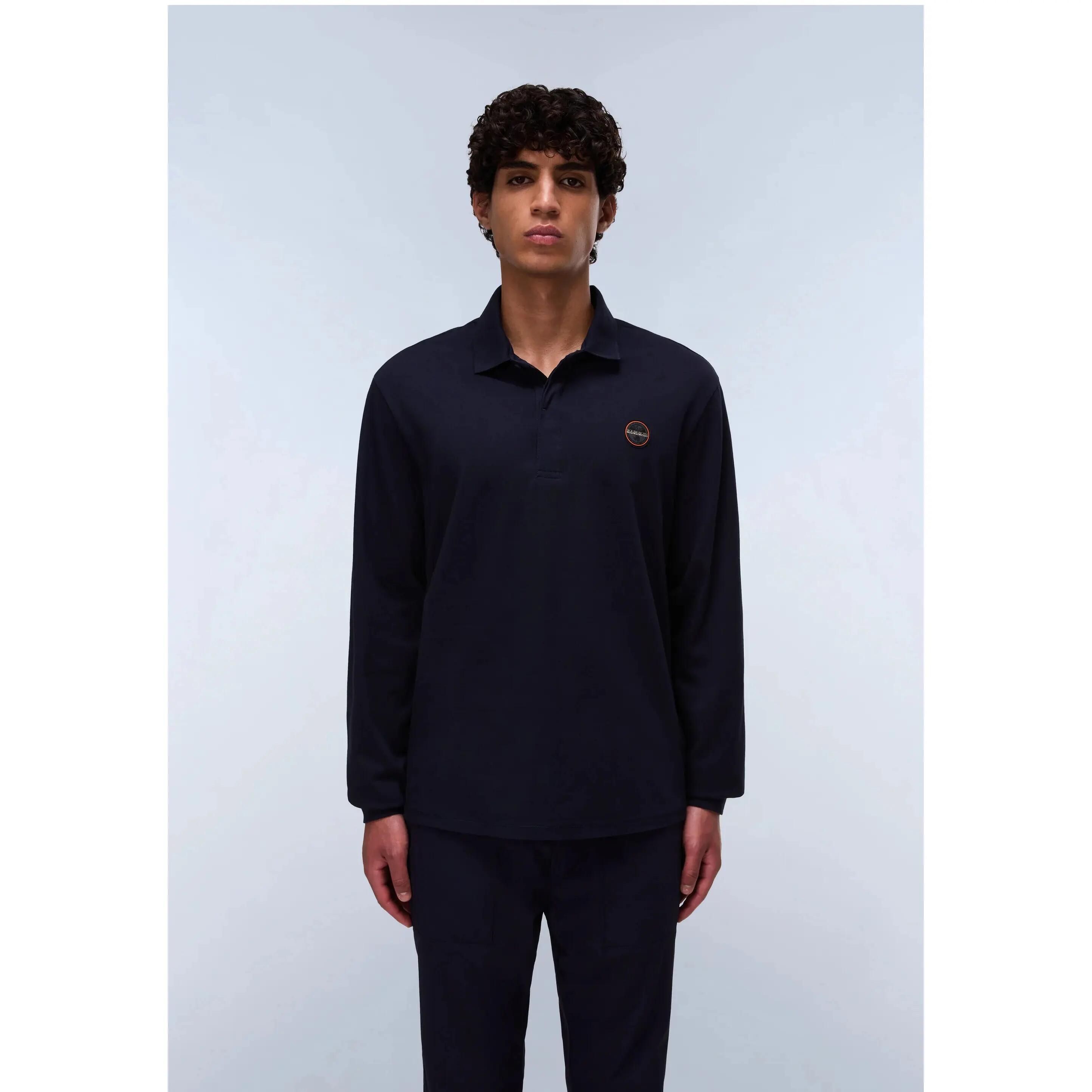 Polo manches longues Napapijri E-Badge 2/5
