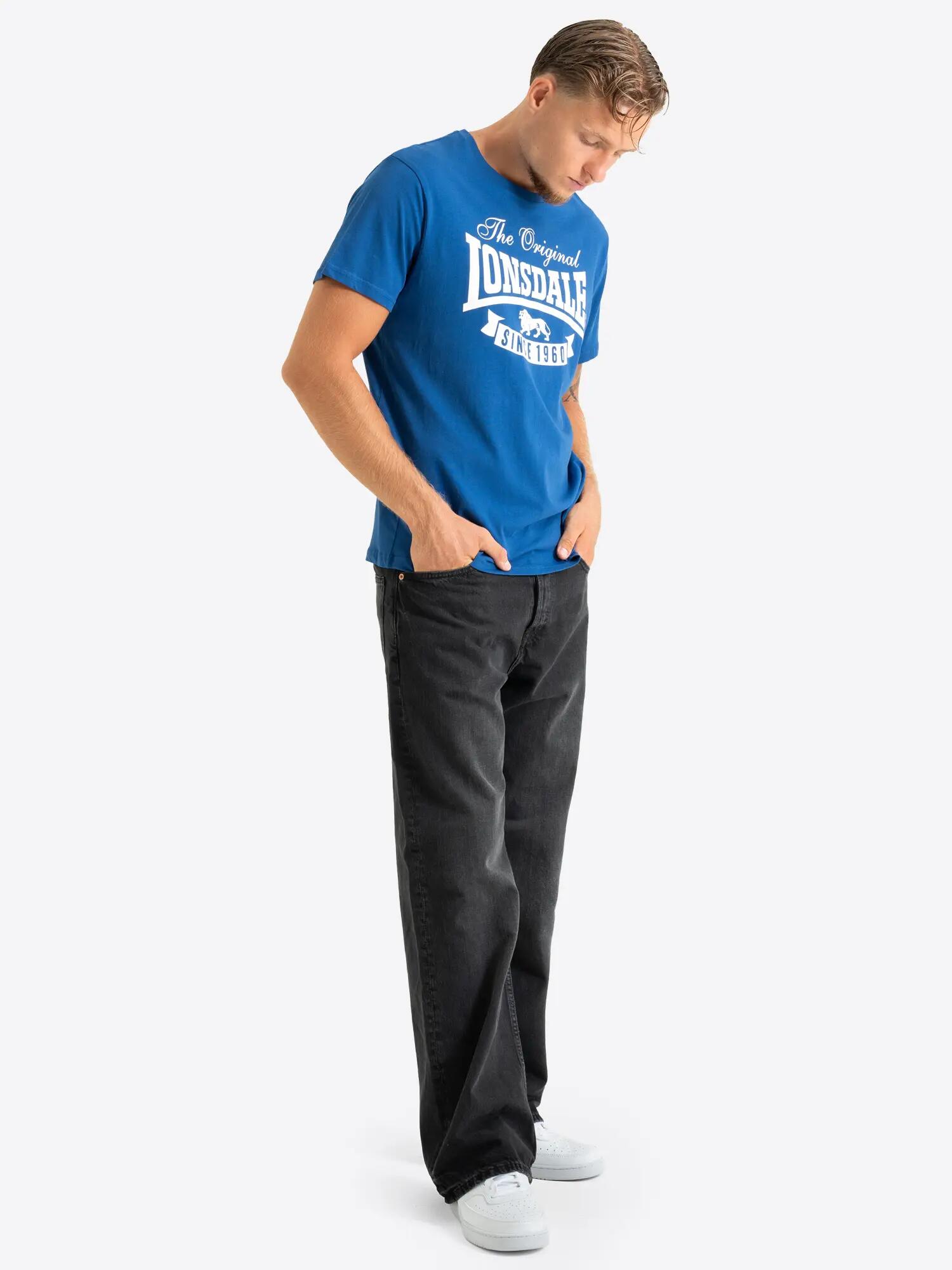 LONSDALE Herren T-Shirt normale Passform Dreierpack CAMBERWELL 3/8