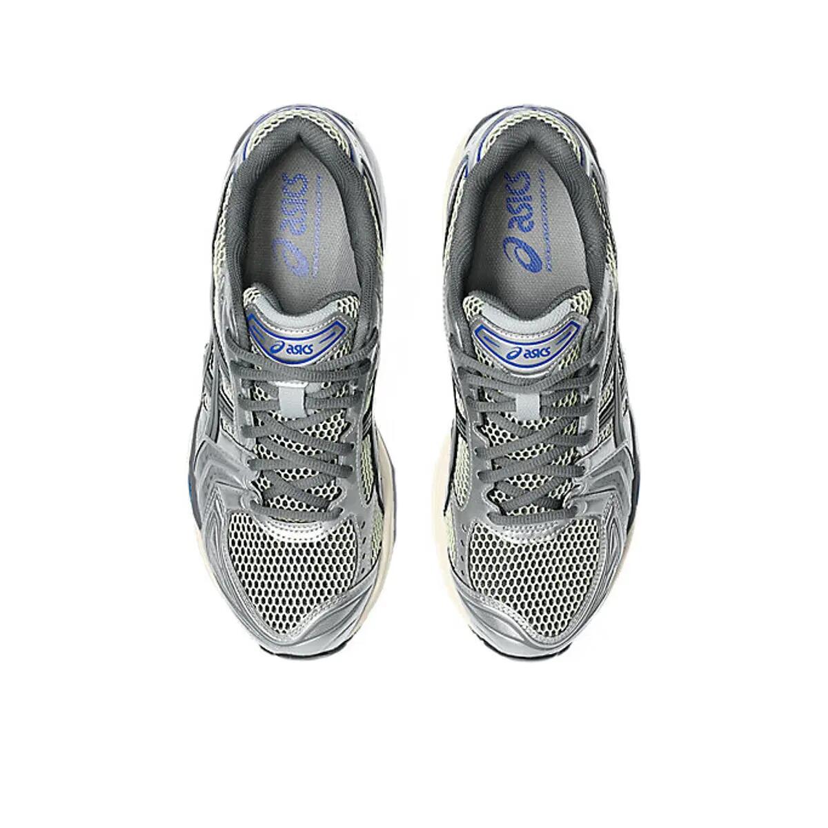 ASICS Gel-Kayano 14 Soft Yellow Asics Blue 3/5