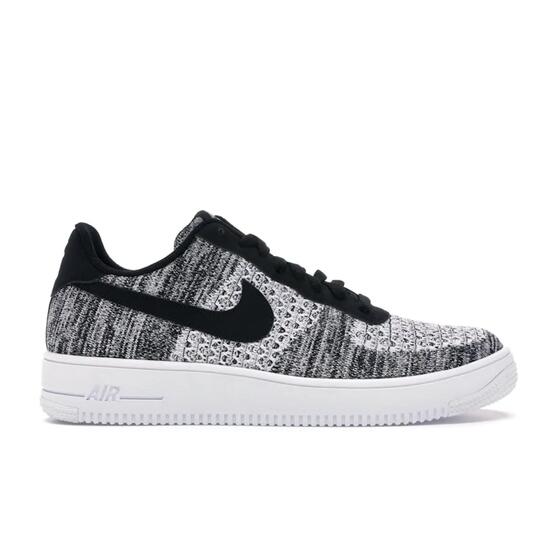 Nike Air Force 1 Flyknit 2 Black Pure Platinum