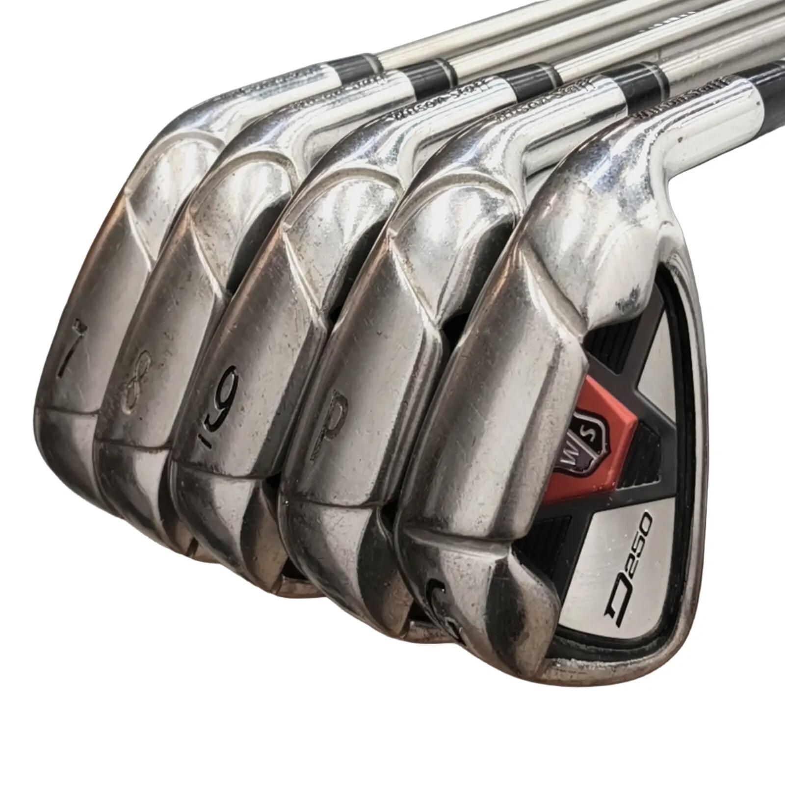 Wilson D200 Eisenset / 7-PW+GW / Flex A-flex / Graphit 3/6