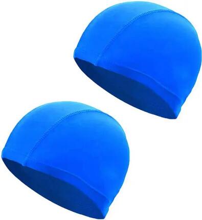 Bonnet de bain 2 pièces - Bonnet de bain haute élasticité - Bonnet de bain opaqu