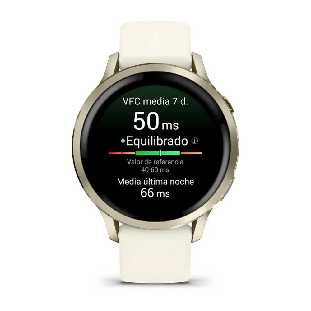 Reloj conectado Garmin Venu 4 Beige/Oro 41 mm 2/3