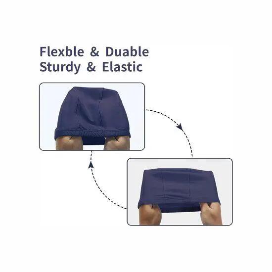 Bonnet de bain 2 pièces - Bonnet de bain haute élasticité - Bonnet de bain opaqu 2/7