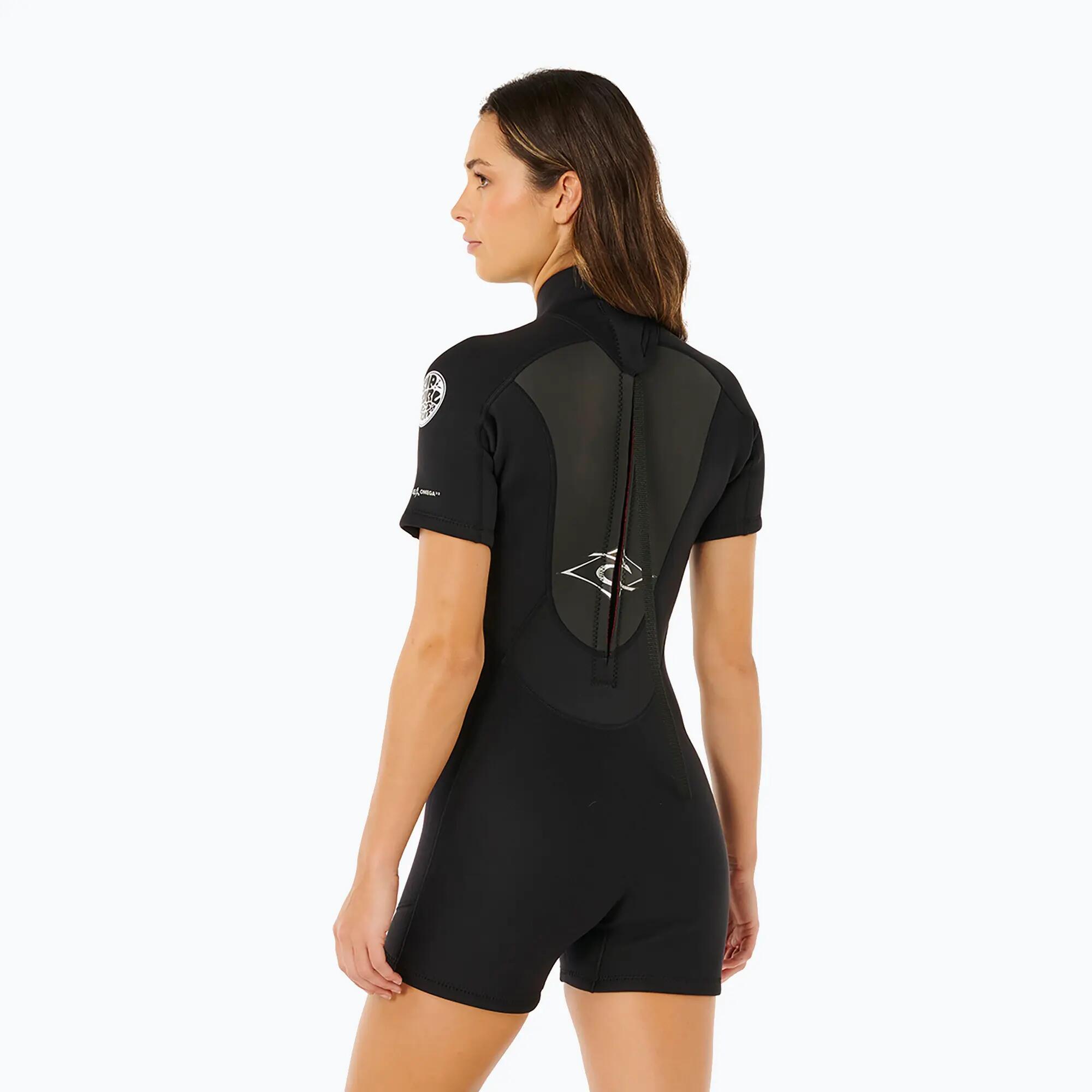 Pianka do pływania damska Rip Curl Omega 2/2 mm Back Zip Springsuit 3/4