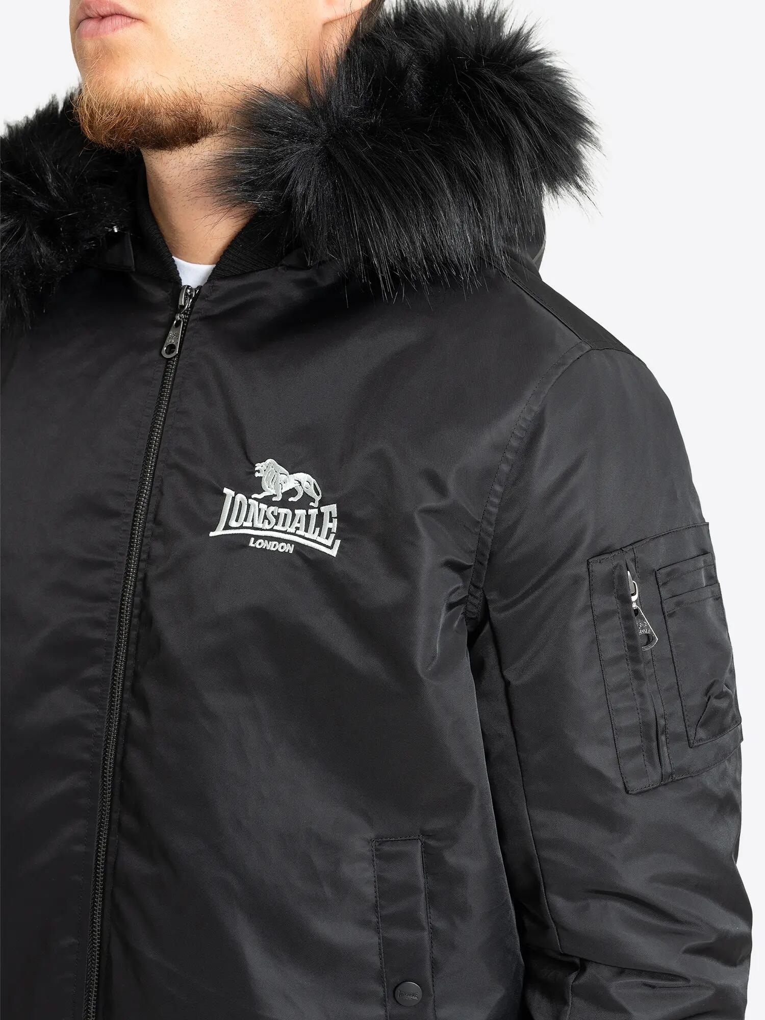 LONSDALE Herren Jacke mit Kapuze schmale Passform MORNINGTON 6/6