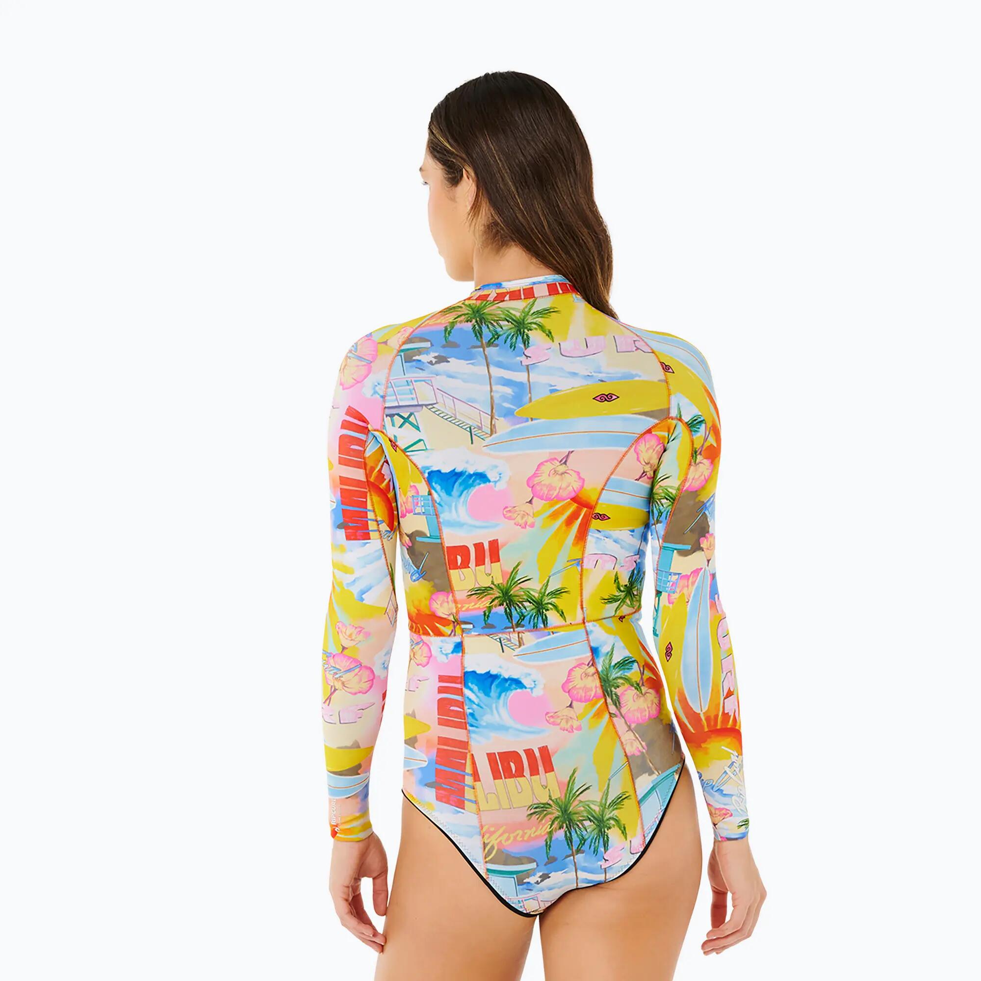 Pianka do pływania damska Rip Curl G-Bomb 1.5 mm Full Zip Springsuit 3/6