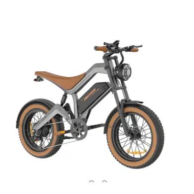 Електрически велосипед DYU M20, Сваляема батерия 48V 18.2Ah, Гуми 20*4.0INCH