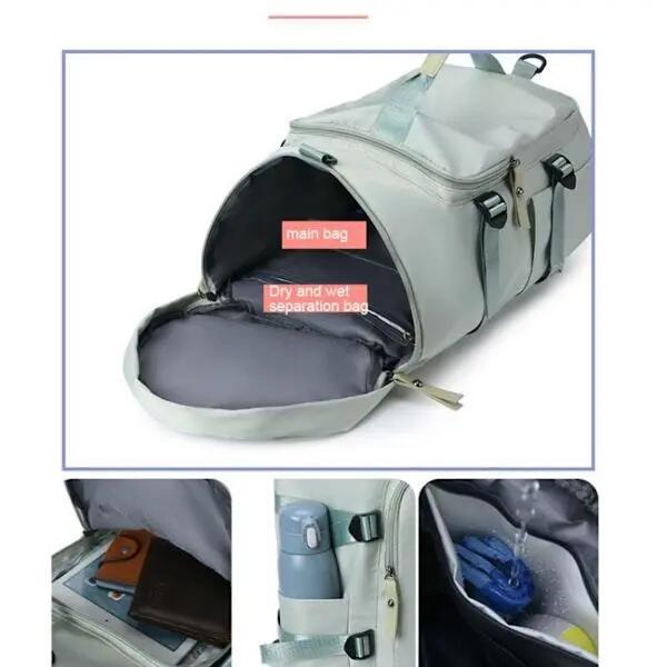 Sac à dos de voyage multifonctionnel grande capacité, sac pour tambour à main, s 4/5