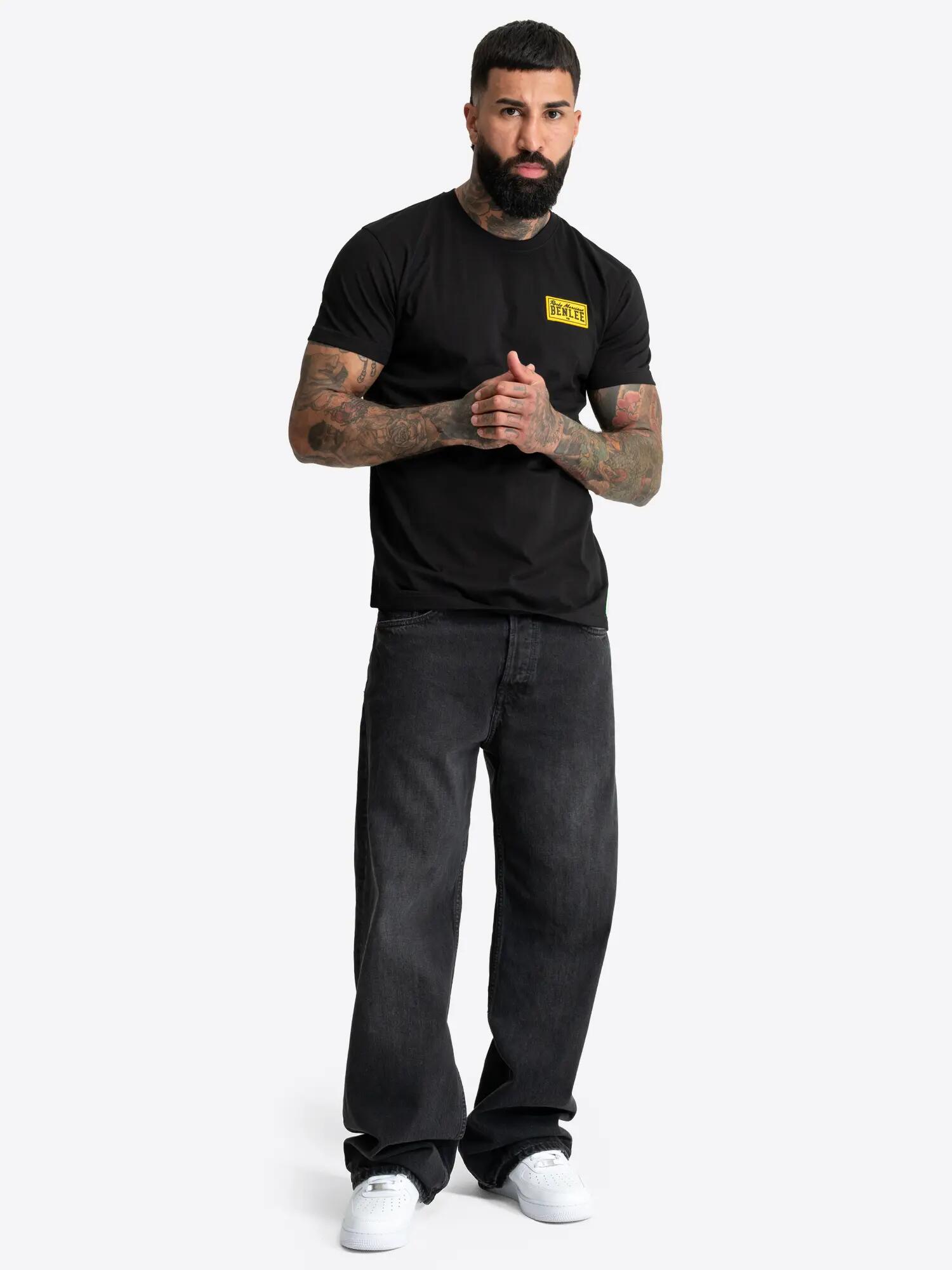 BENLEE Herren T-Shirt normale Passform MPUNKT TEE 02 4/6