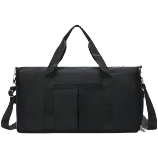 Sac de voyage grande capacité avec compartiment à chaussures (1 pièce) - Idéal p