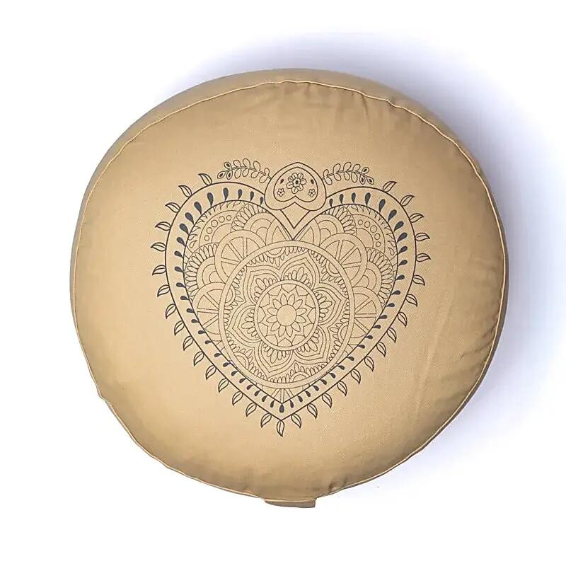 Coussin de méditation en coton biologique 2/3