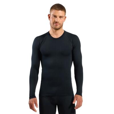 Odlo performance warm bl top crew neck l/s thermoshirt black xl