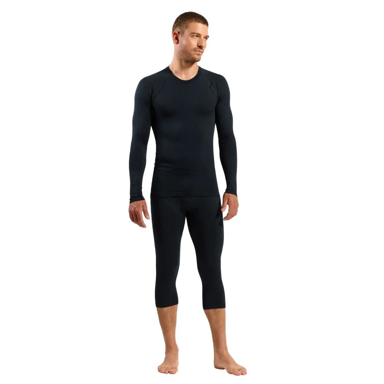 ODLO PERFORMANCE WARM BL TOP crew neck l/s Thermoshirt Black XL 4/7