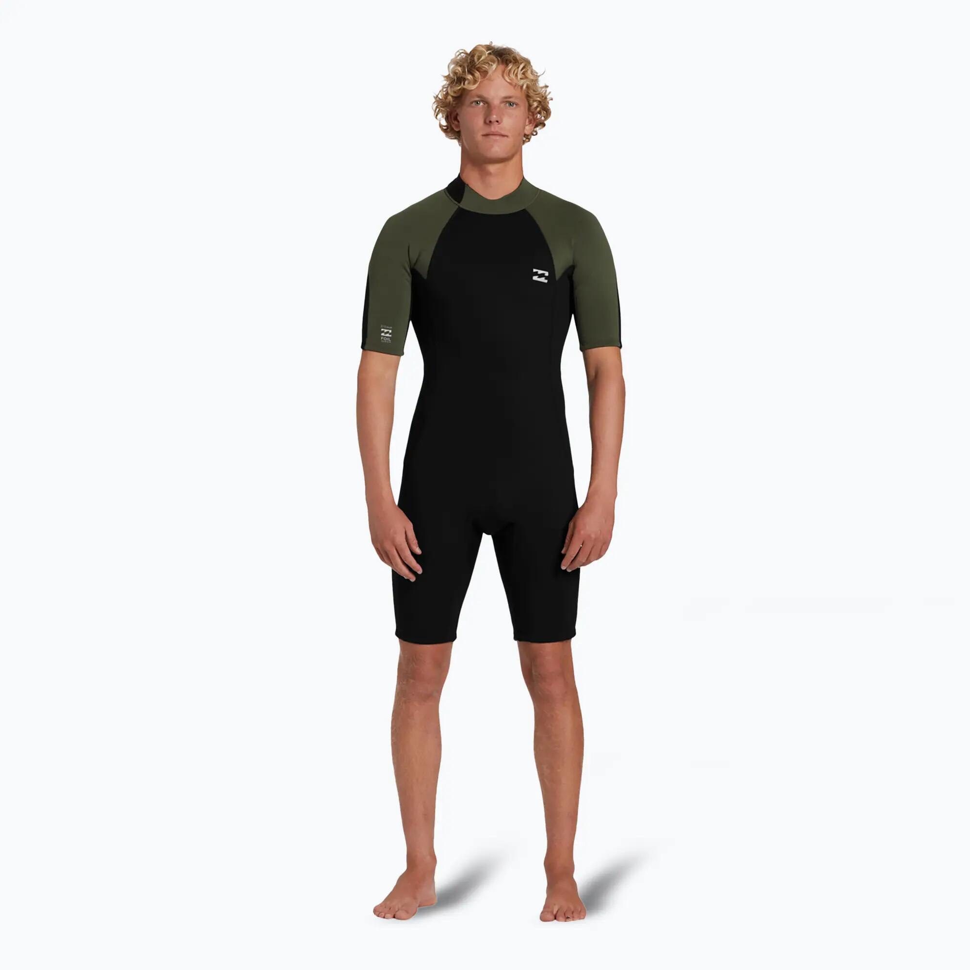 Pianka do pływania męska Billabong 2 mm Foil Back Zip Spring 2/6