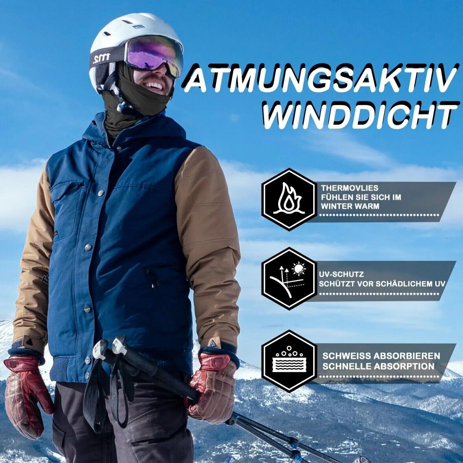 Cagoule ROCKBROS chaude & coupe-vent 6/8