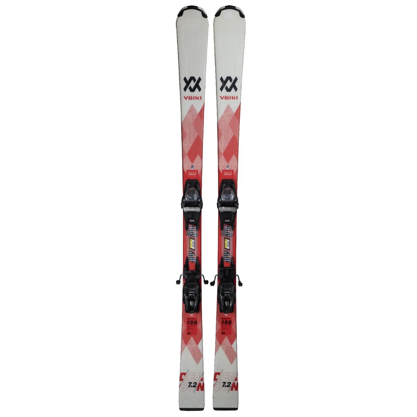 RECONDITIONNE - Ski Volkl Deacon 7.2 + Fixations 2/4