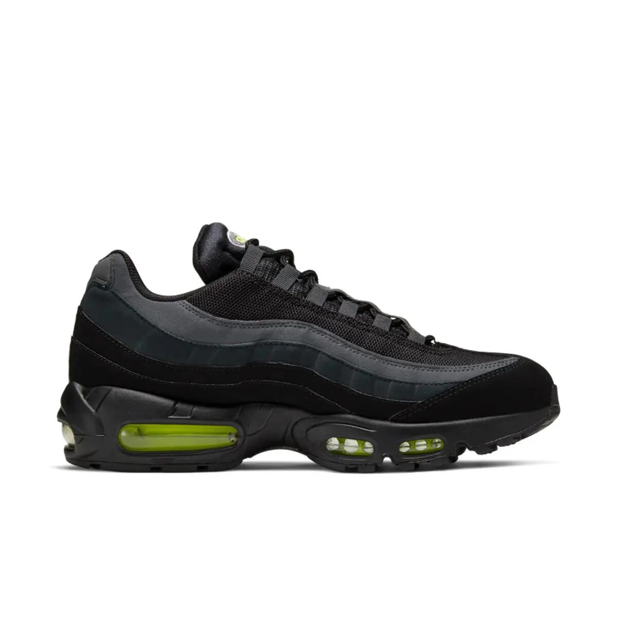 Nike Air Max 95 Retro Logo Black Grey Volt 2/6