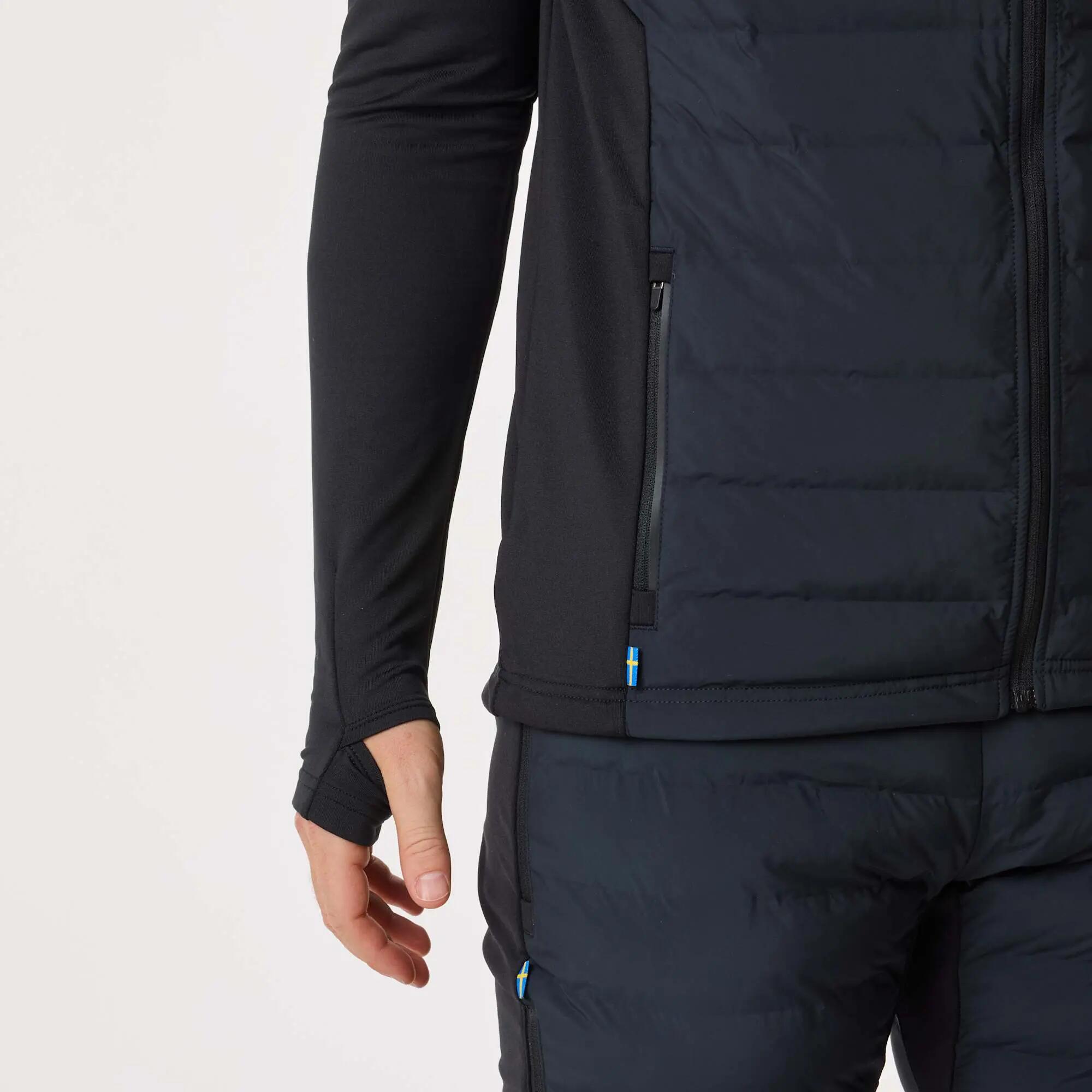 Bodywarmer Wandelen Man Thermal Winddicht 8/8