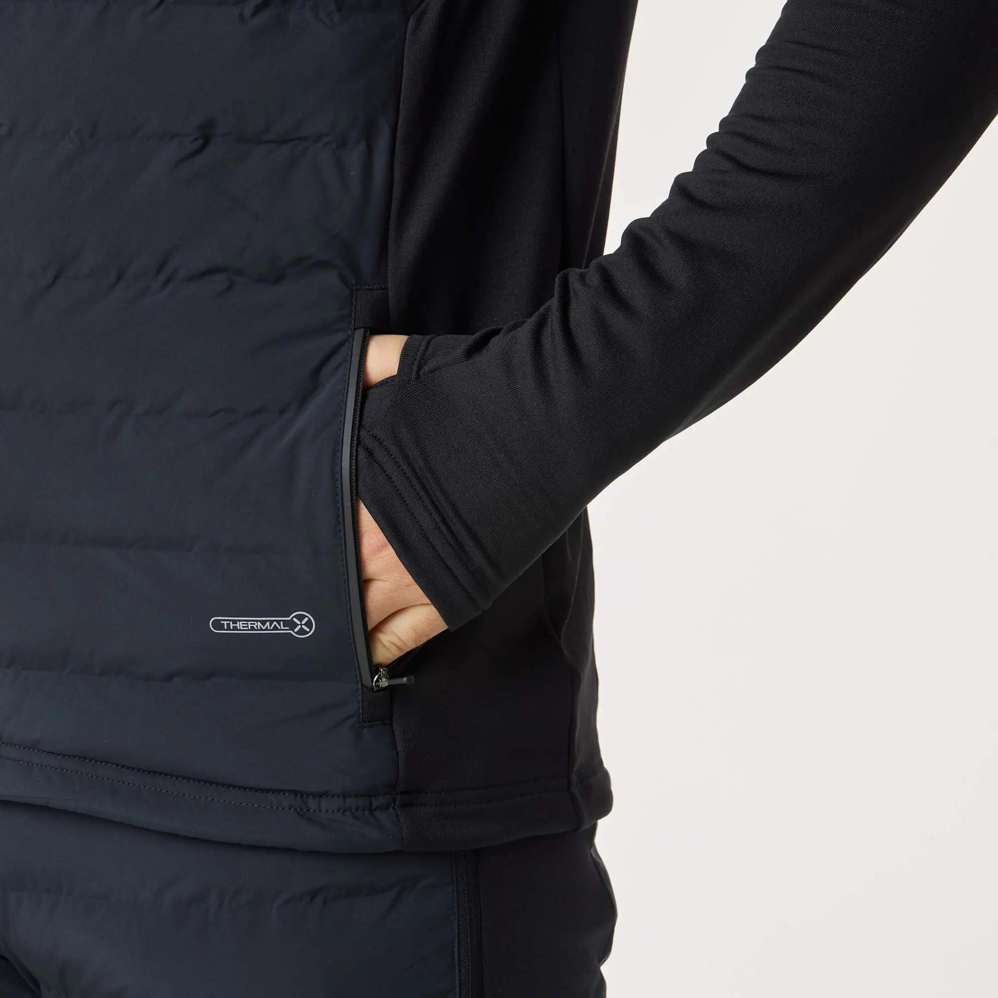 Bodywarmer Wandelen Man Thermal Winddicht 7/8