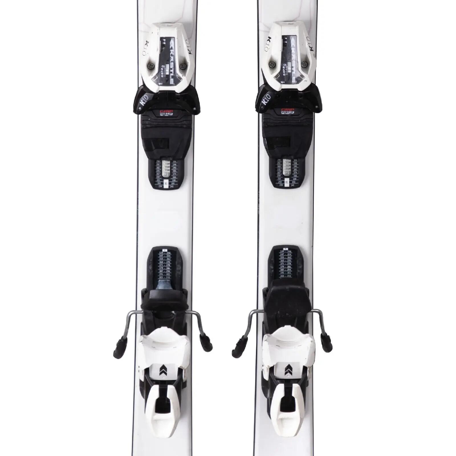 RECONDITIONNE - Ski Kastle Quartz 72 + Fixations 3/4