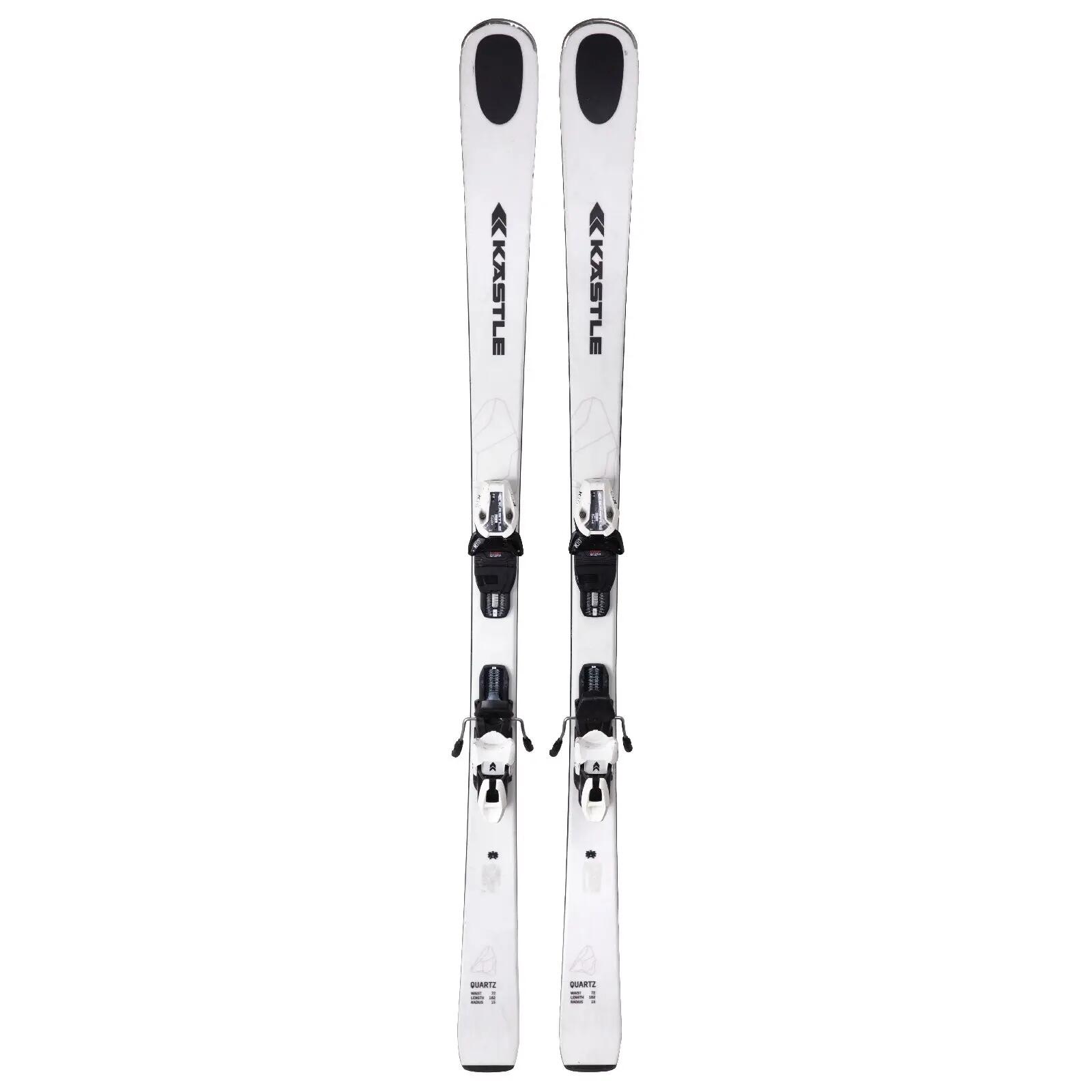 RECONDITIONNE - Ski Kastle Quartz 72 + Fixations 2/4