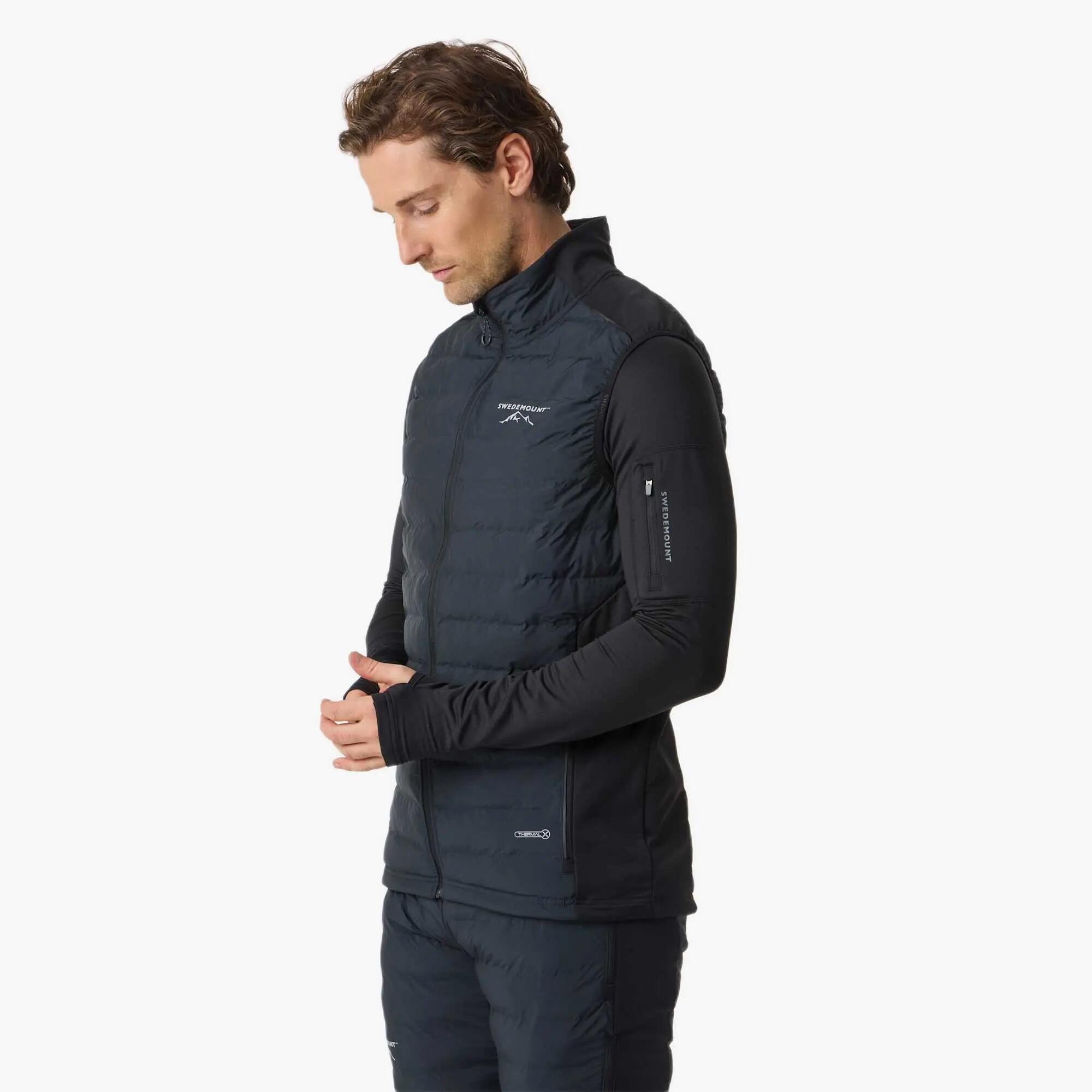 Bodywarmer Wandelen Man Thermal Winddicht 4/8