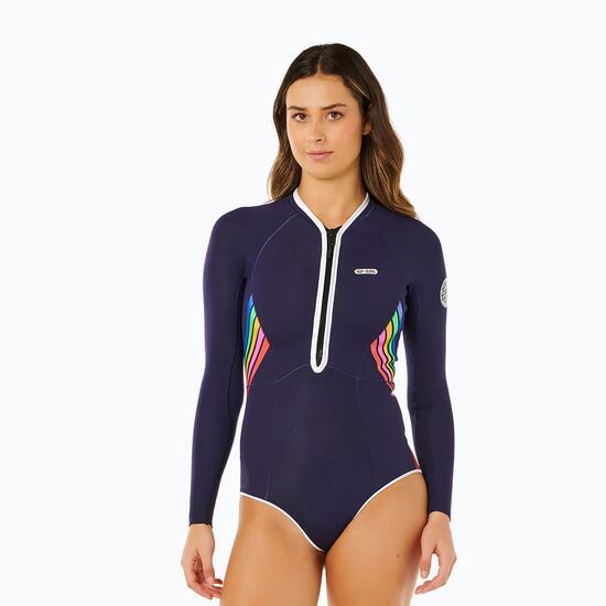 Pianka do pływania damska Rip Curl G-Bomb 1.5 mm Full Zip Springsuit