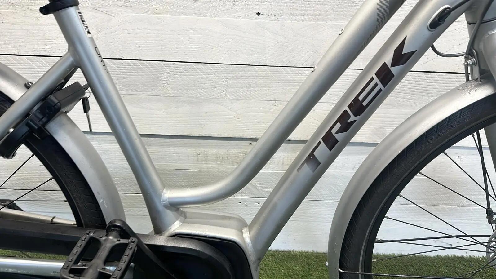 Trek electric stadsfiets bike 400Wh, metal/grijs 4/4