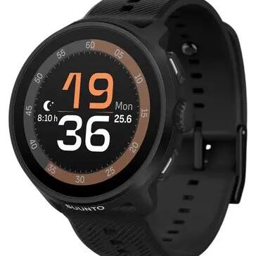 Suunto Run GPS Watch Black Silicone