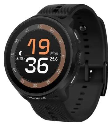 Montre GPS Suunto Run Silicone Strap Noir