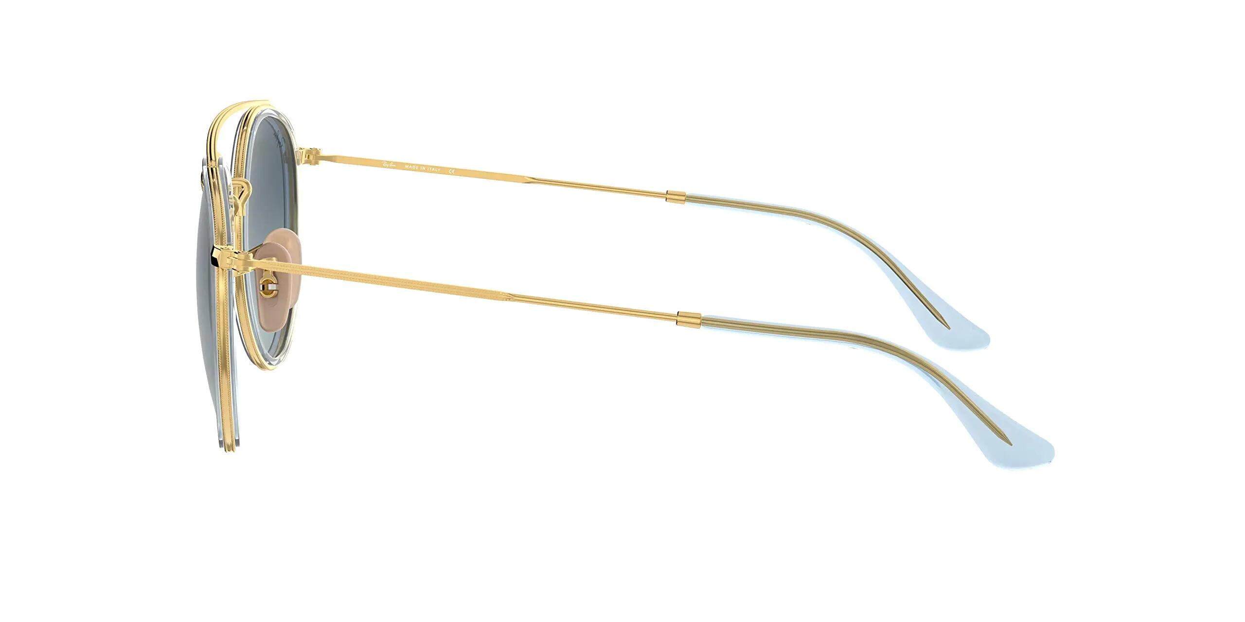 Occhiali da sole Ray-Ban RB3647N 74843 Unisex Oro 3/6