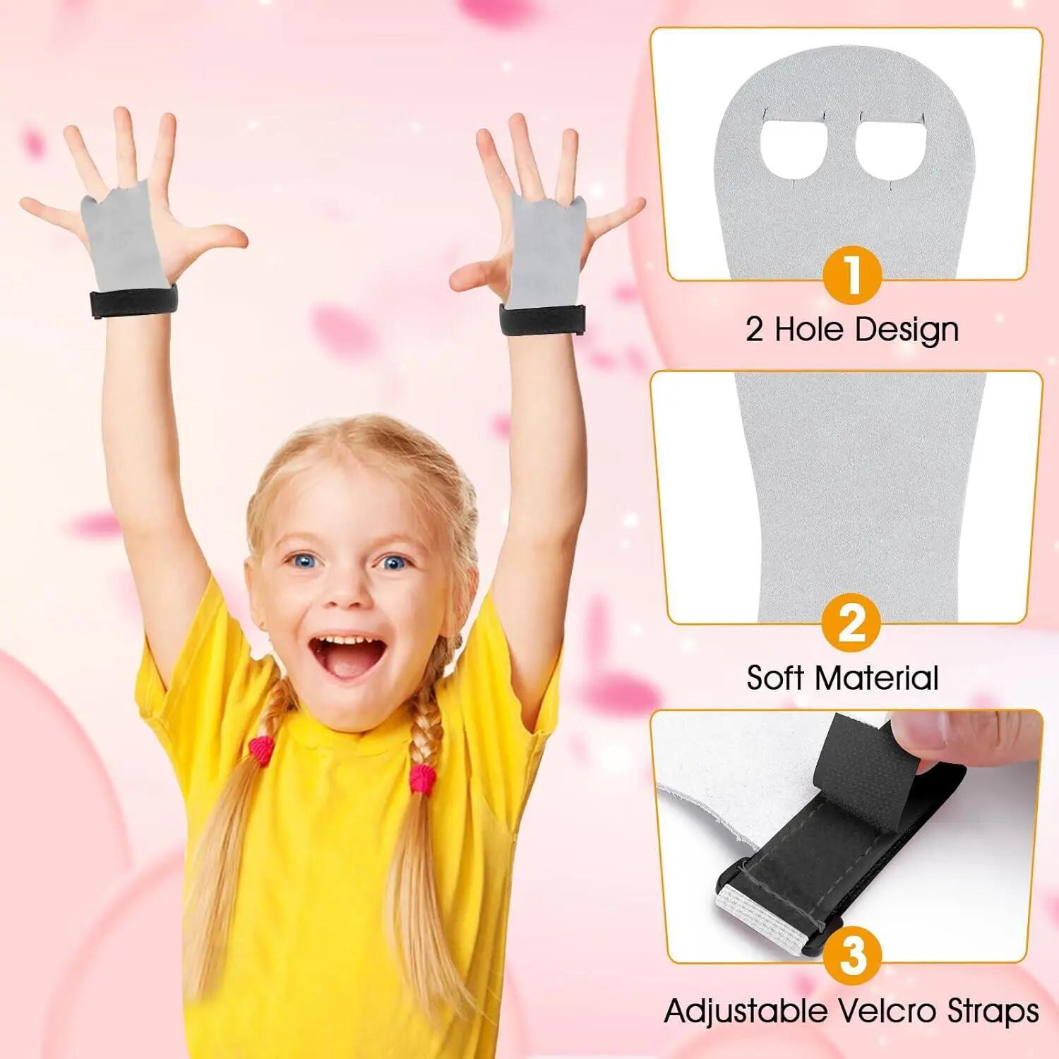 Ensembles de poignées et de bracelets de gymnastique pour enfants et jeunes, pro 3/7