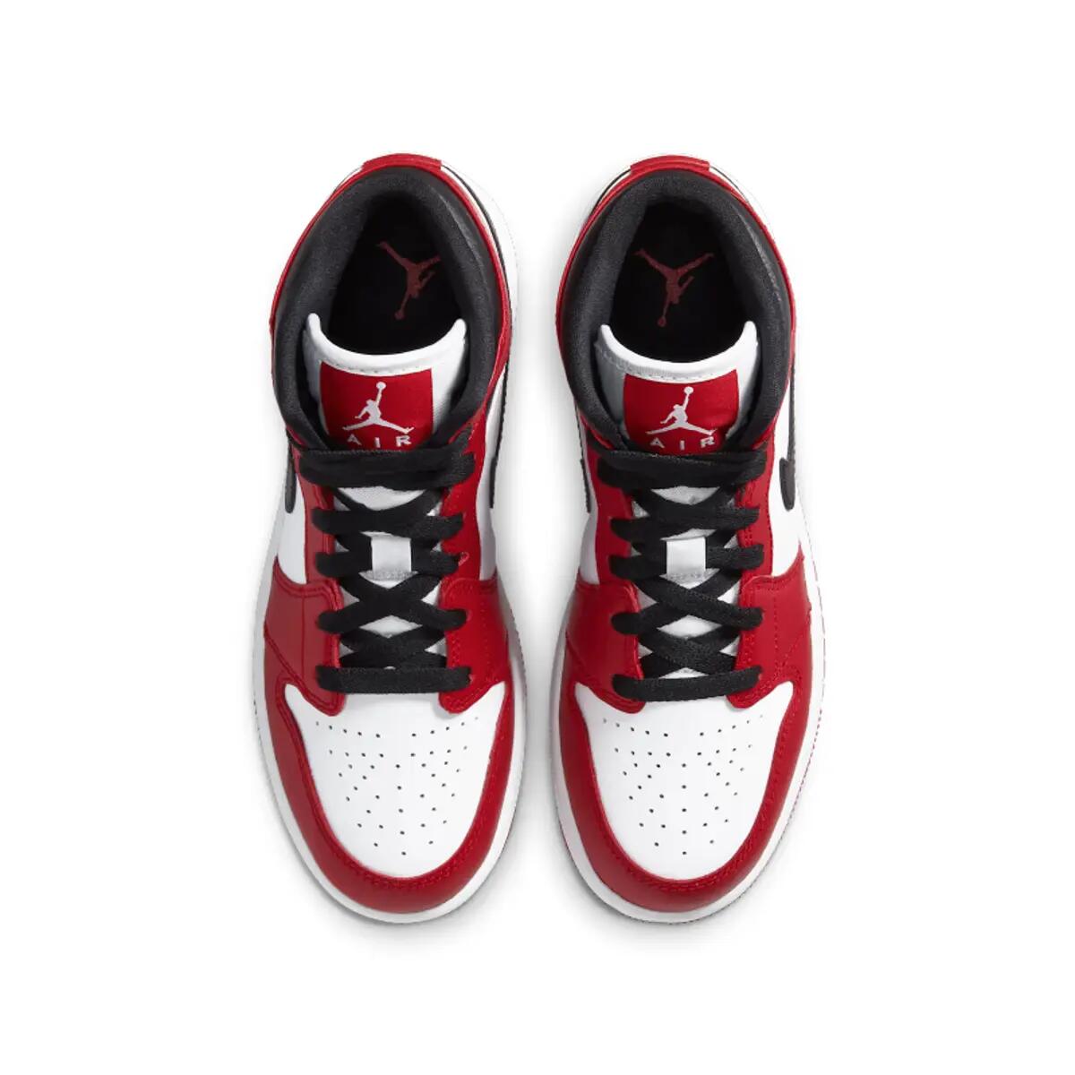 Jordan 1 Mid Chicago (2020) (GS) 4/6