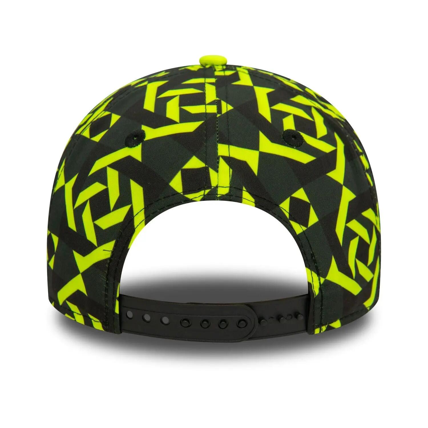 Boné New Era VR46 Fall 2024 LVMCA507328 Homem Preto 4/6
