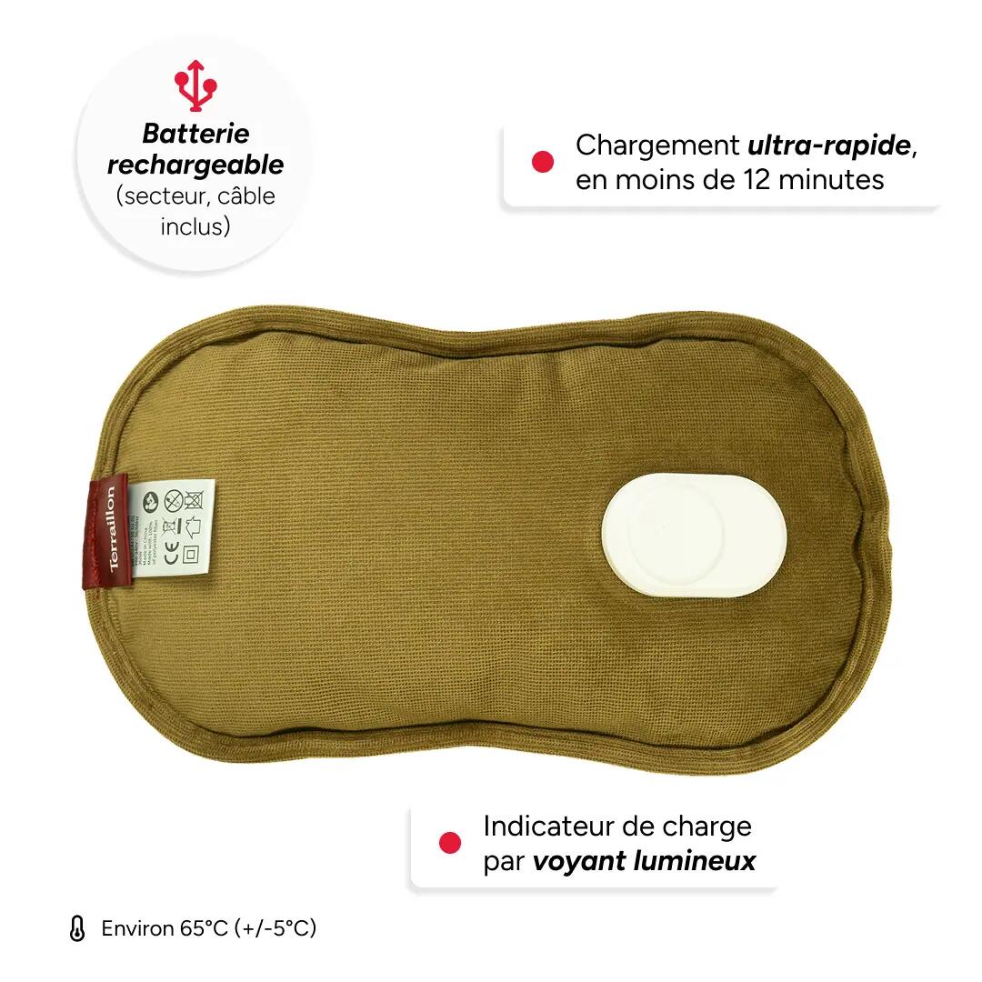 Offrez-vous une chaleur durable et personnalisable avec la bouillotte électrique 5/6