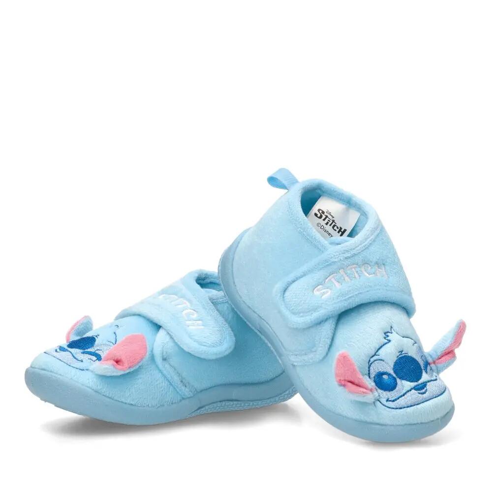 Chaussons montants Stitch pour enfants avec appliqués 3D, bleus 6/6