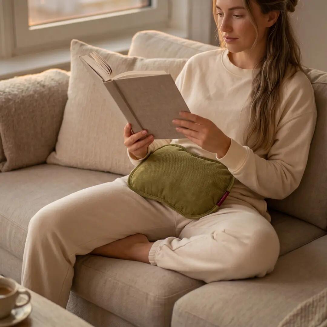 Offrez-vous une chaleur durable et personnalisable avec la bouillotte électrique 2/6