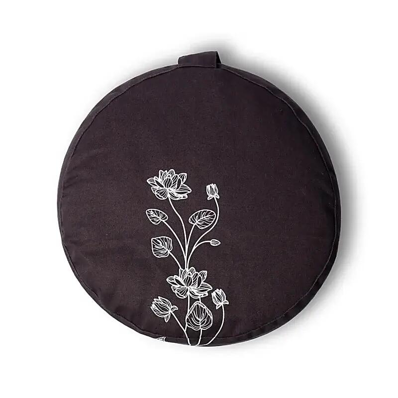 Poduszka do medytacji z organicznej bawełny Lotus 2/2