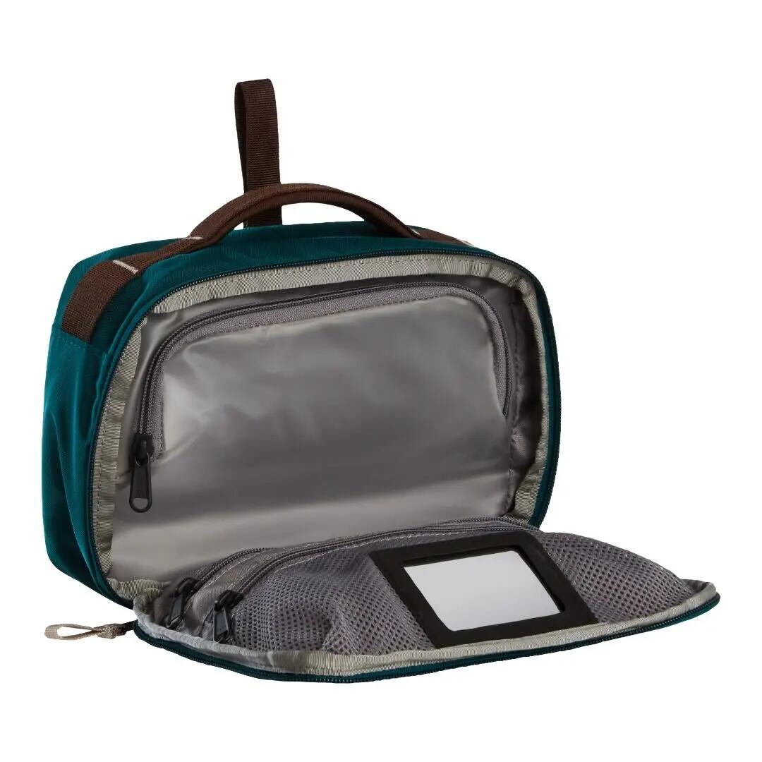 Neceser Verde The North Face Base Camp Voyager Pacific Teal Dark Chestnut Stone 3/4